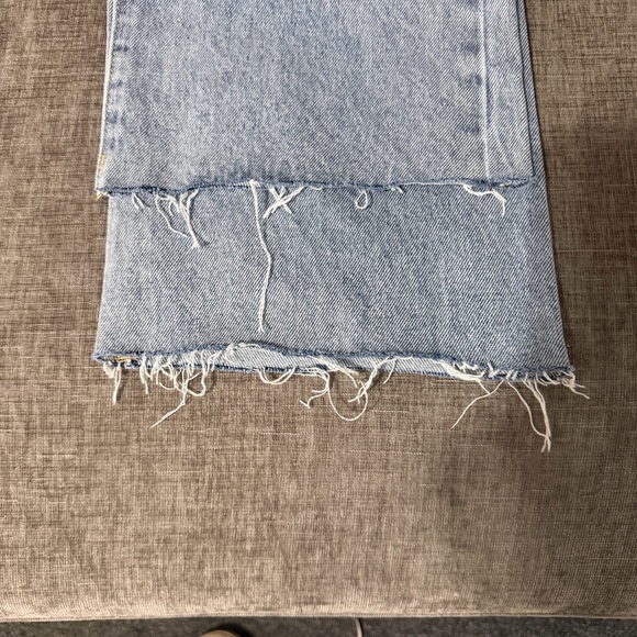 Fashion Nova Light Blue High Rise Jeans - Picture 5 of 6